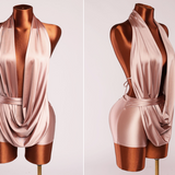 Champagne Nights Playsuit - BrittnieBillions