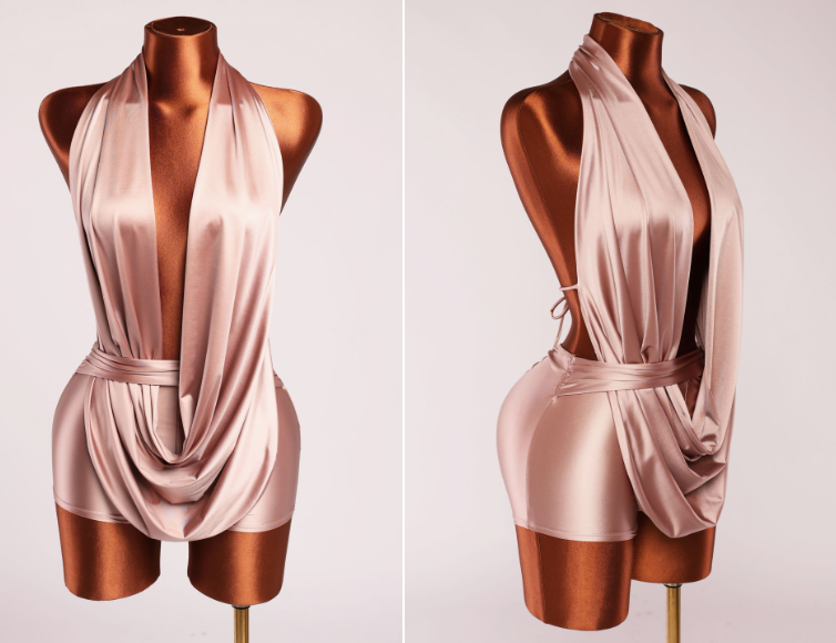 Champagne Nights Playsuit - BrittnieBillions
