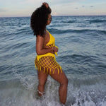 CHANEY CROCHET SET - YELLOW - BrittnieBillions