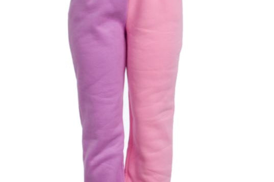 AYALA SPLIT JOGGER - PINK & PURPLE - BrittnieBillions