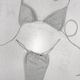 JESSA STRING BIKINI - SILVER - BrittnieBillions