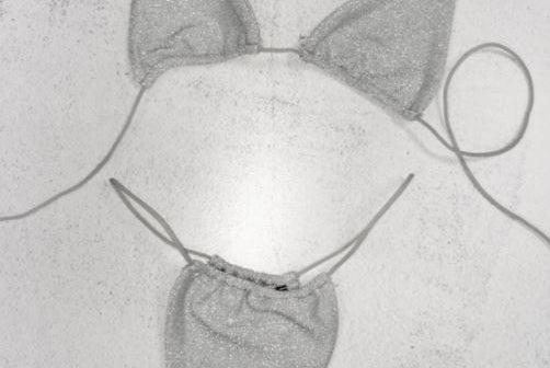 JESSA STRING BIKINI - SILVER - BrittnieBillions