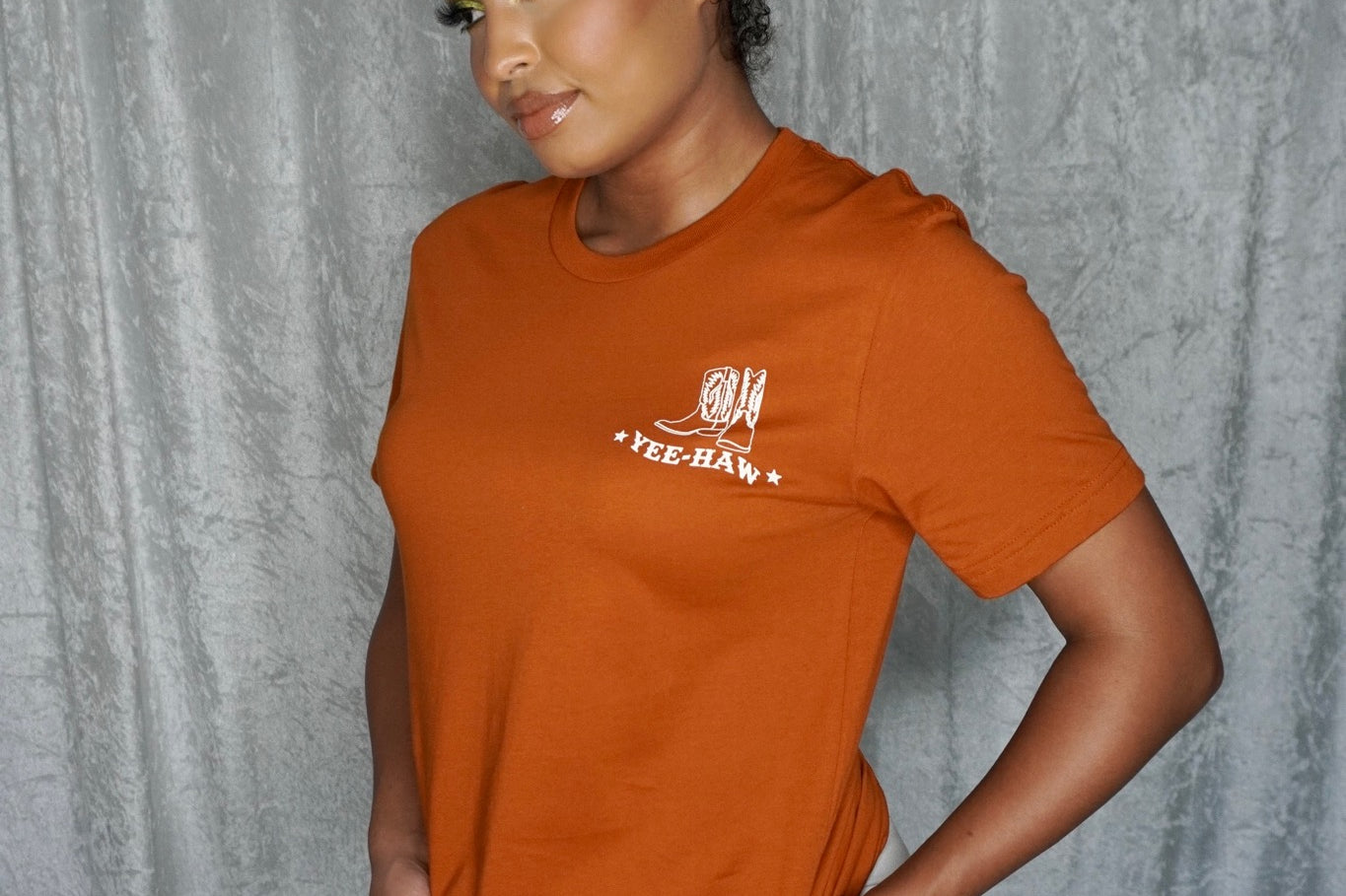 CHARLOTTE "YOUR BOOTS MAY BE FOR WALKING, BUT MINE ARE FOR KICKING ASS" TEE - BrittnieBillions