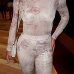 GODDESS 2 PC LEGGING SET - CREAM - BrittnieBillions