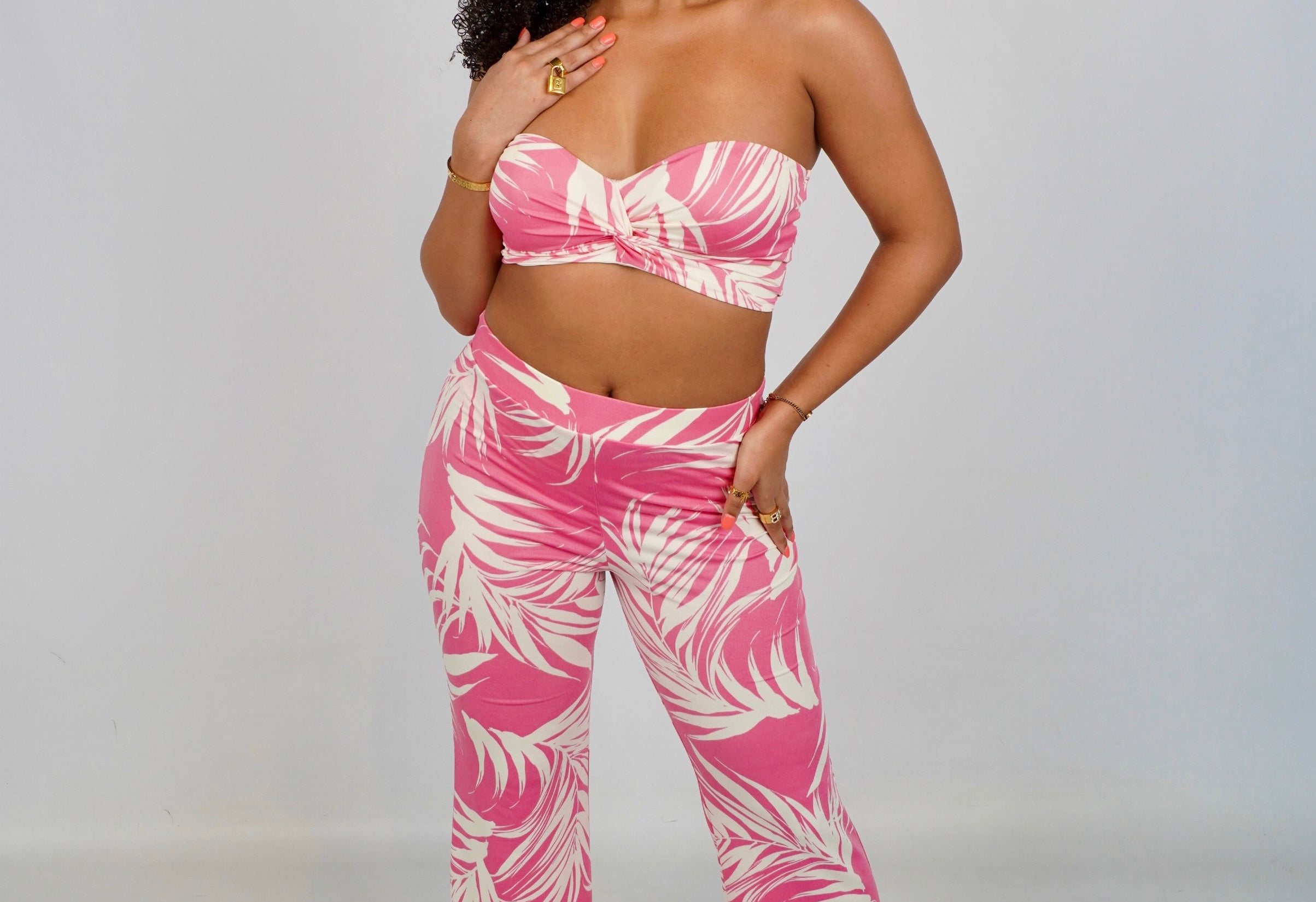 Pink Palm Set - BrittnieBillions