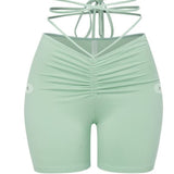 DANIELLA BIKER SHORTS - MINT - BrittnieBillions