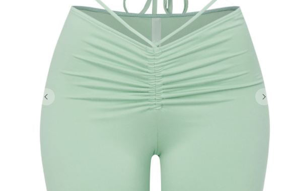 DANIELLA BIKER SHORTS - MINT - BrittnieBillions