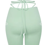DANIELLA BIKER SHORTS - MINT - BrittnieBillions