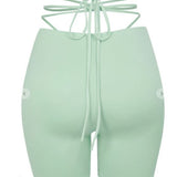 DANIELLA BIKER SHORTS - MINT - BrittnieBillions