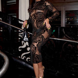 HANNAH ROSE DRESS - BLACK - BrittnieBillions