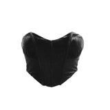 IVANA VELVET CORSET - BLACK - BrittnieBillions Miami clubwear club sexy nightlife florida fashion style stylish fashionista party fun 305 vacation LIV 