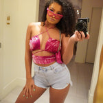 AIKO TOP - MAGENTA - BrittnieBillions