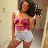 AIKO TOP - MAGENTA - BrittnieBillions