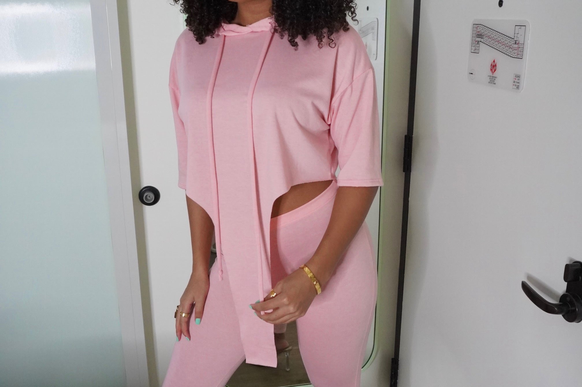 ALANNA 2 PC SET - BABY PINK - BrittnieBillions