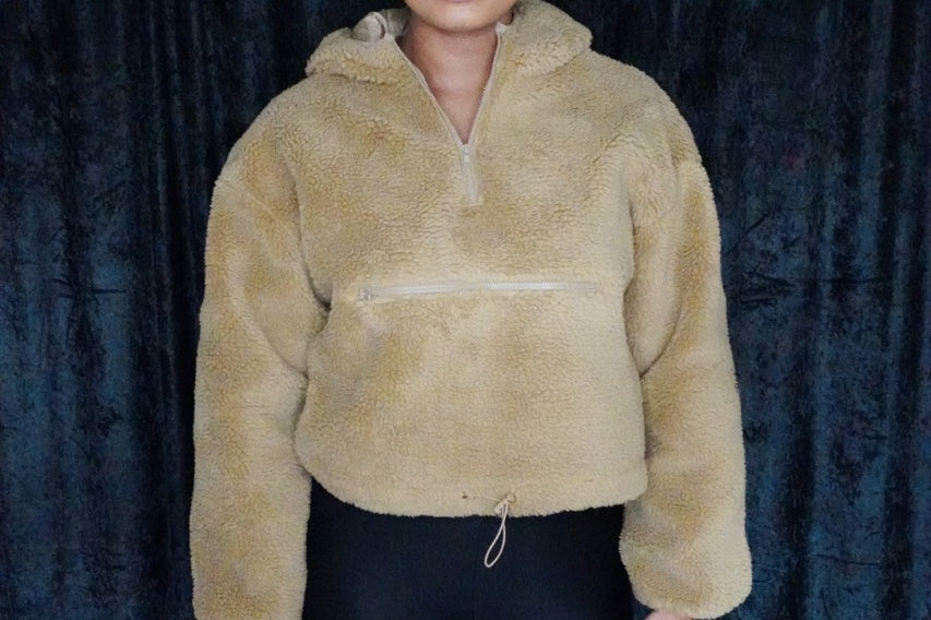 GABRIELLA CROPPED PULLOVER - NUDE - BrittnieBillions Miami clubwear club sexy nightlife florida fashion style stylish fashionista party fun 305 vacation LIV 