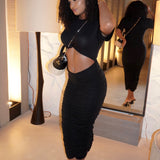 GRACIE  DRESS - BLACK - BrittnieBillions