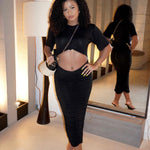 GRACIE  DRESS - BLACK - BrittnieBillions