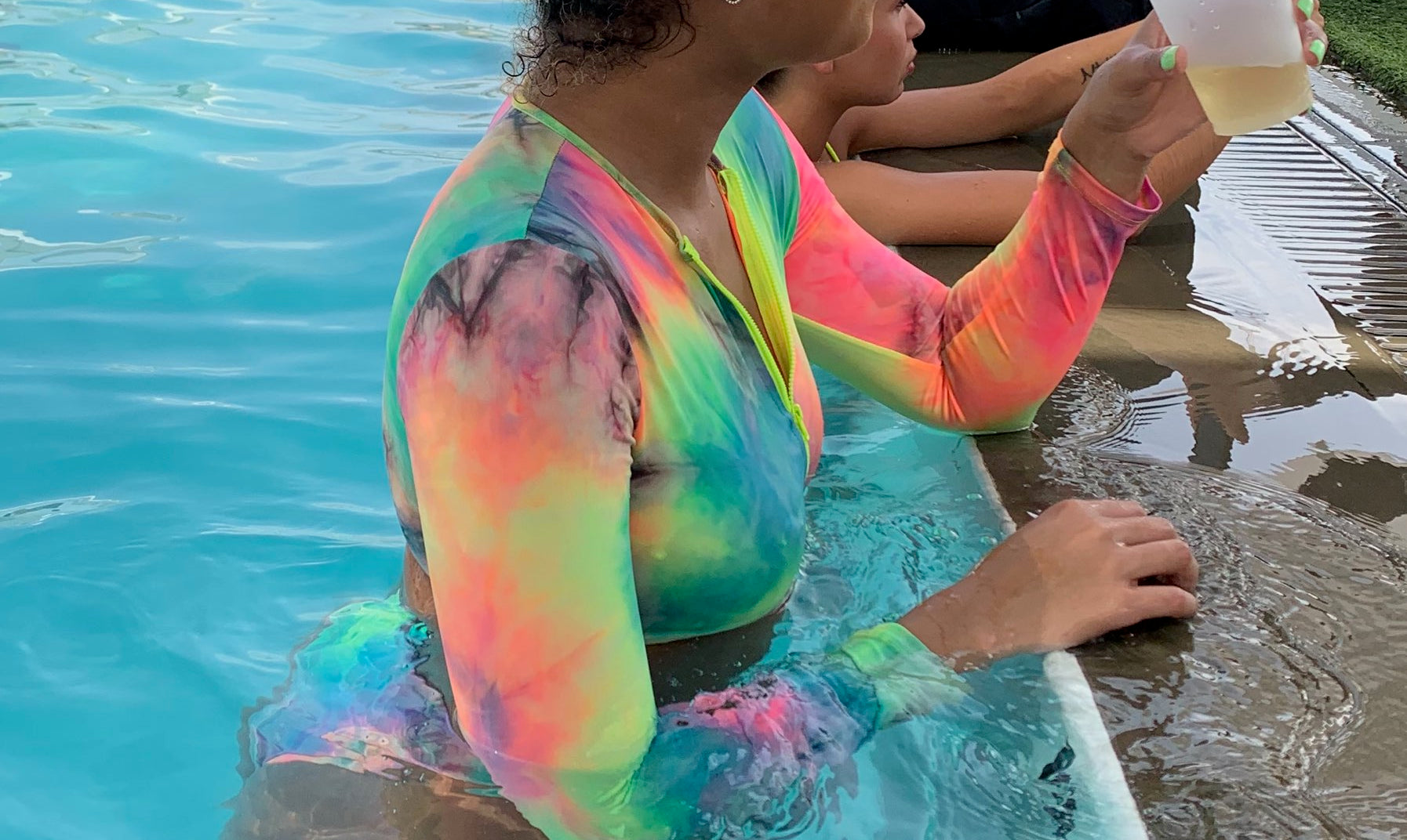 DAYSI SWIM SET - MULTICOLOR - BrittnieBillions Miami clubwear club sexy nightlife florida fashion style stylish fashionista party fun 305 vacation LIV 