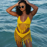 CHANEY CROCHET SET - YELLOW - BrittnieBillions