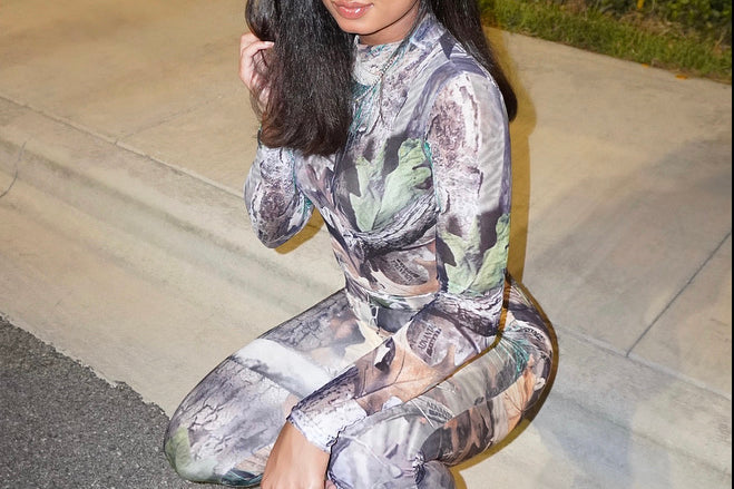 GABI CAMO 2-PC SET - BrittnieBillions Miami clubwear club sexy nightlife florida fashion style stylish fashionista party fun 305 vacation LIV 